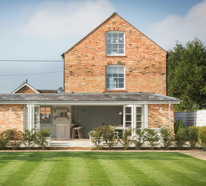 Traditional Building with Conservatory, Brick Property